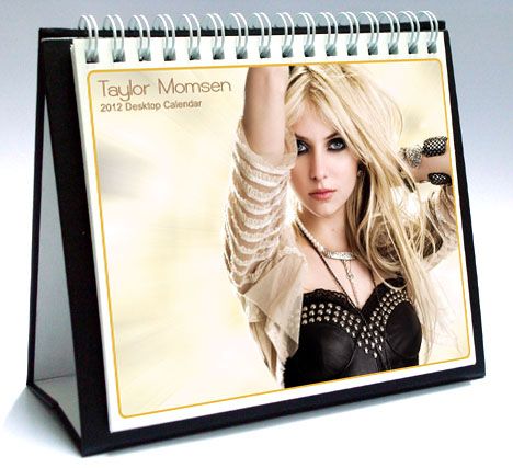 TAYLOR MOMSEN 2012 DESKTOP HOLIDAY CALENDAR Gossip Girl  