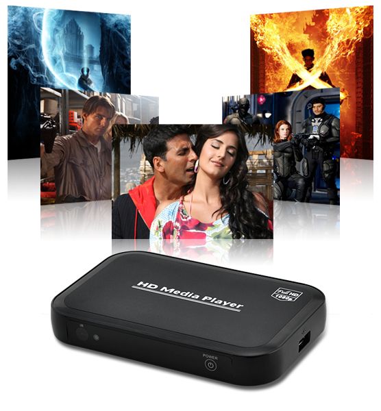 Media Vantage   Full 1080P HD Media Player w HDMI VGA  