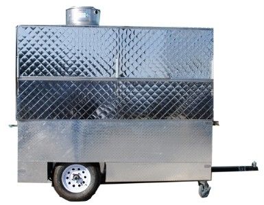 Grill Trailer Cart, Tacos, Hamburgers, Hot Dogs, Foood  