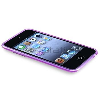   Diamond TPU Soft Rubber Skin Gel Case Cover for iPod Touch 4th Gen 4 G