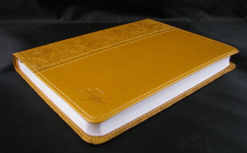 Yellow Journal Hope Handy Size Lux Leather Diary 9781770369887  