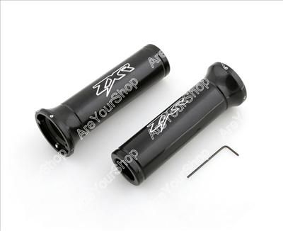 Handlebar Grips Kawasaki ZX6R ZX7R ZX9R ZX12R EX 250 500 ZXR Black 