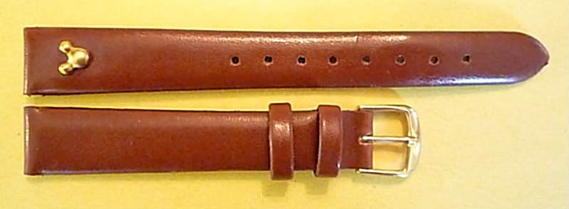 NEW Disney Mickey Mouse Brown Watch Band Only HTF  