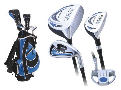 NEW PRECISE R2 JUNIOR CLUB SET GOLF CLUBS KIDS BAG CHILDREN AGES 3 5 