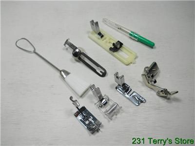 SINGER SEWING MACHINE FEET ATTACHMENTS SET SLANT NEEDLE 401 403 500 