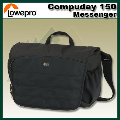 Lowepro CompuDay Photo 150 DSLR Messenger For Laptop & Digital Camera 