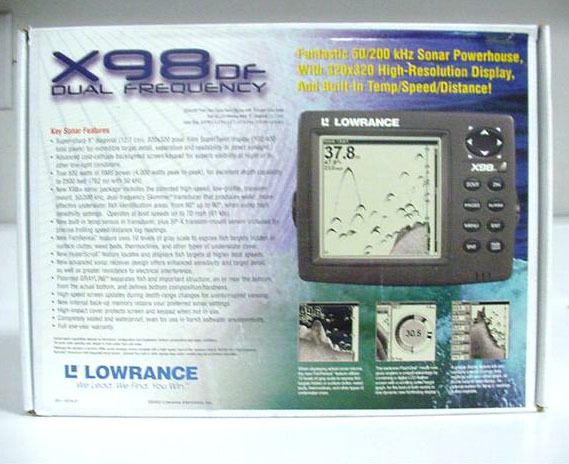 Lowrance Fish finding &Depth SoundingSonar(000 0111 63)  