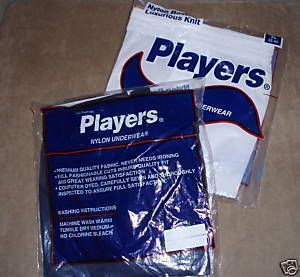 PLAYERS MENS 100% NYLON BRIEF BOXER UNDERWEAR CHOICE  