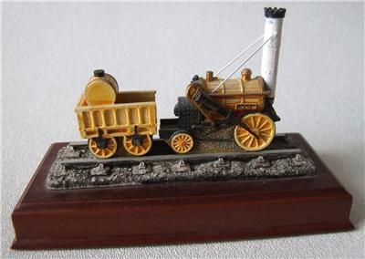 LILLIPUT LANE MINIATURE AGE OF STEAM STEPHENSONS ROCKET LOCOMOTIVE 