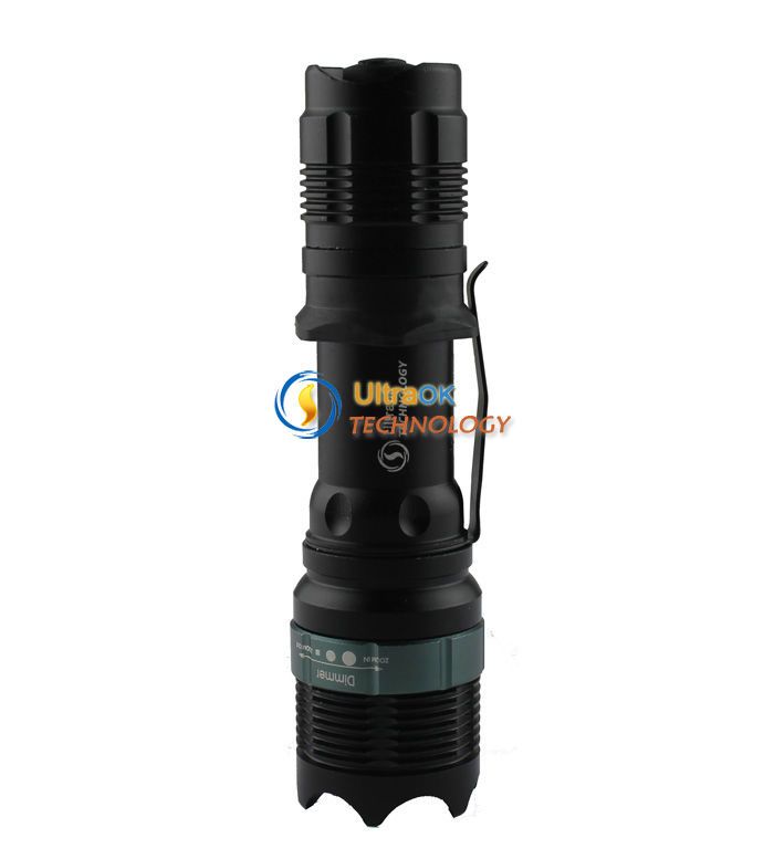 Super Bright CREE Q5 LED Tactics Flashlight Torch  