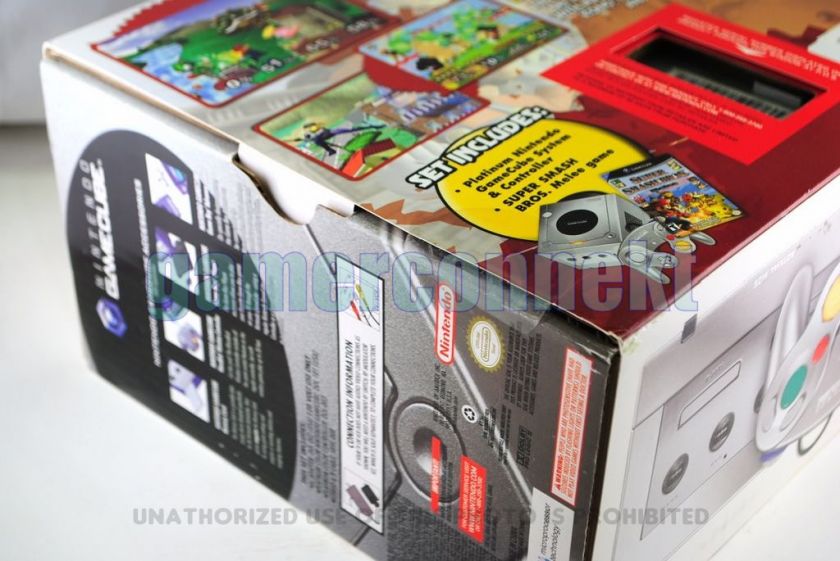 Super Smash Bros. Melee Bundle Set Gamecube Brand New 0045496940393 