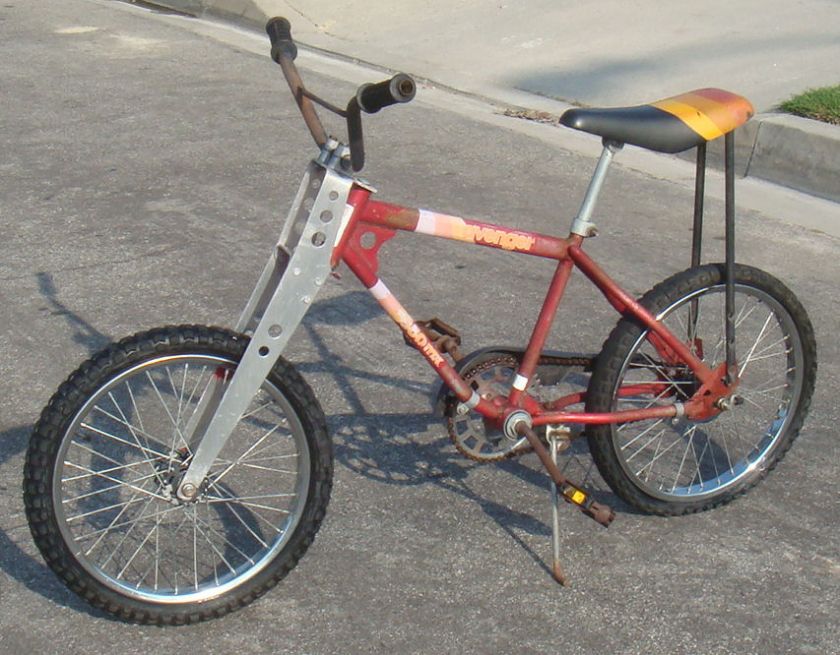 VTG 77 OLD SCHOOL BMX MOXIE LRV DG REDLINE WEBCO MOTO BIKE R&R G BOY 