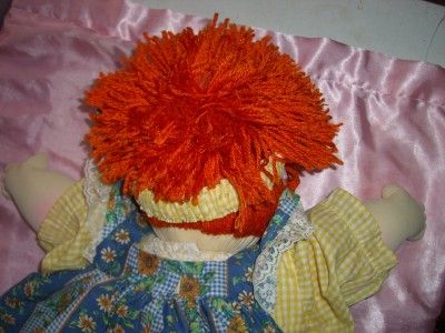 Soft Sculpture Cabbage Patch doll CREATOR HAND SIGNED little people 