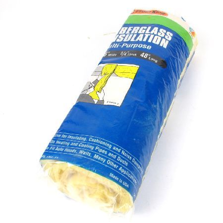   of 6 Rolls of Frost King Fiberglass Insulation 16 x 3/4 x 48  