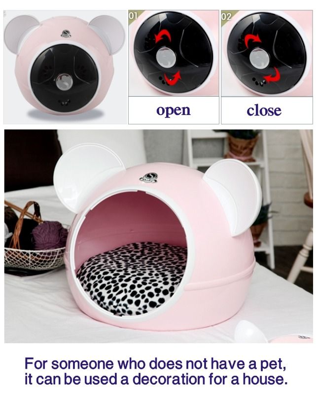 NEW LUXURIOUS PET DOG CAT HOUSE DECORATION  