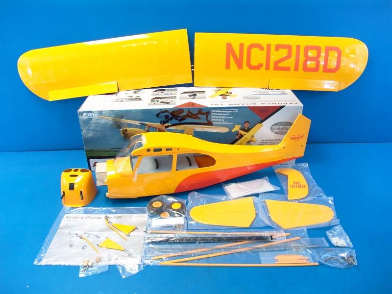   Aeronca Champ 15e Electric R/C RC Airplane Kit EFL2800 Platinum DAMAGE