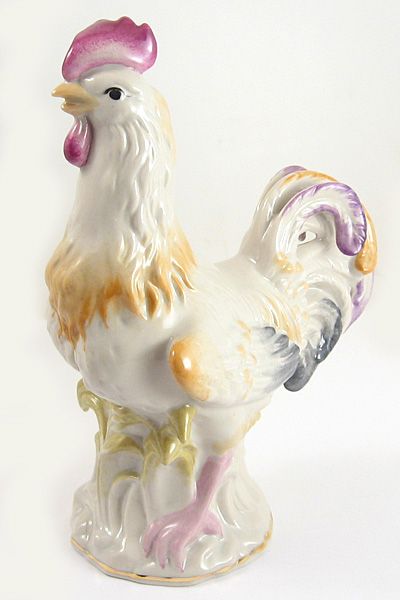 ROOSTER Beautiful Ukrainian Porcelain Figurine  