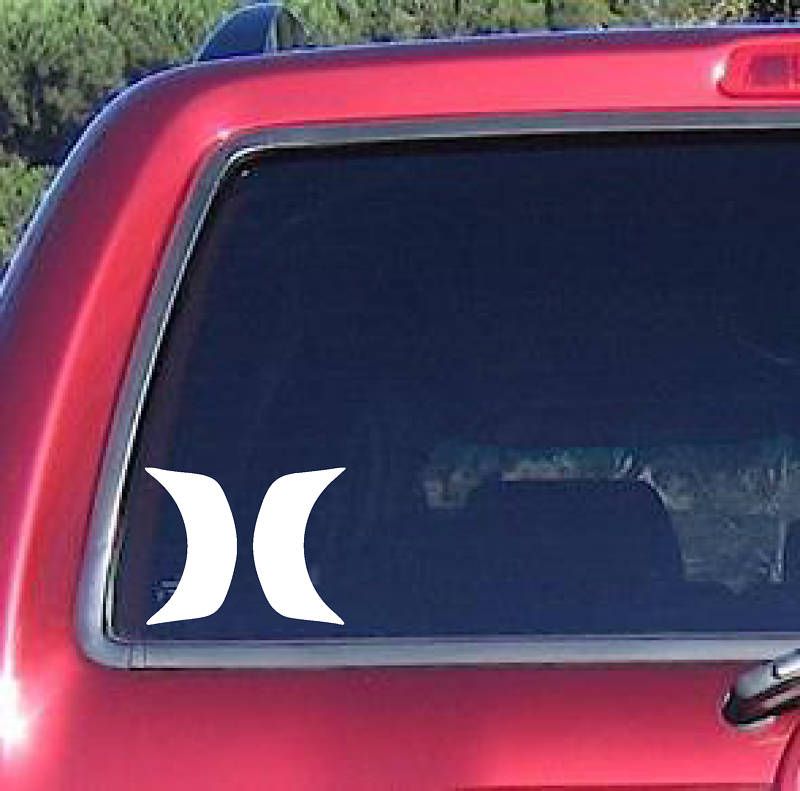 HURLEY EMBLEM SKATE LAPTOP CAR STICKER DECAL VINYL  