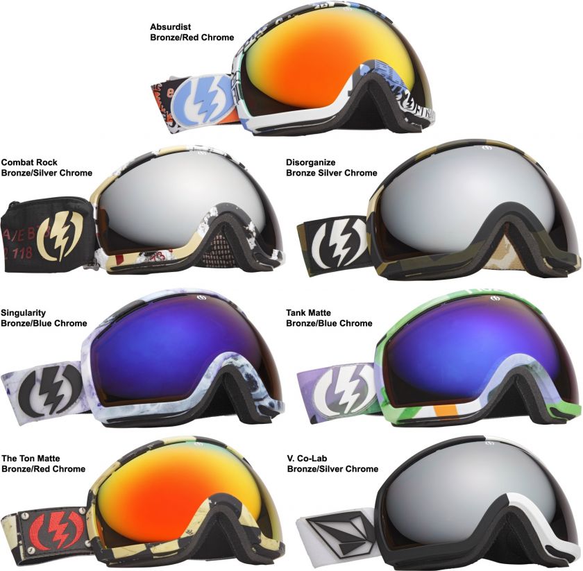 2012 Electric EG2 Spherical Snow Ski Snowboard Goggles  