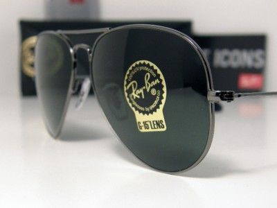 Hot New Authentic Ray Ban Sunglasses RB 3025 AVIATOR W0879 Made In 