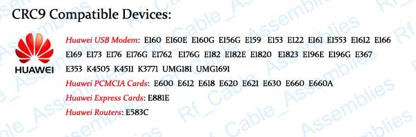   rfsupplier/images/3G connector/CRC9 Compatible Devices rfbat