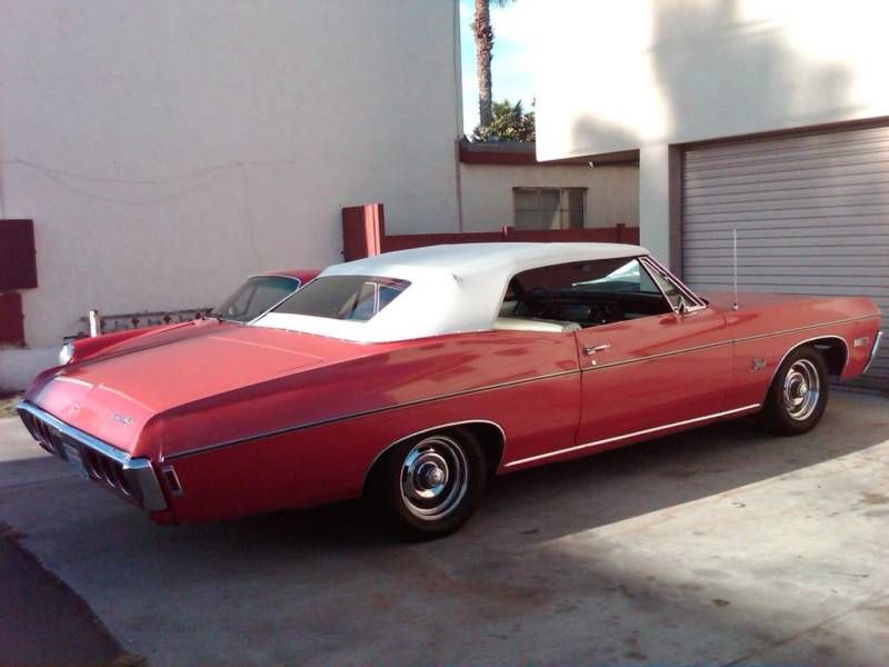 CHEVROLET IMPALA CONVERTIBLE TOP+GLASS 1965 70   WHITE  