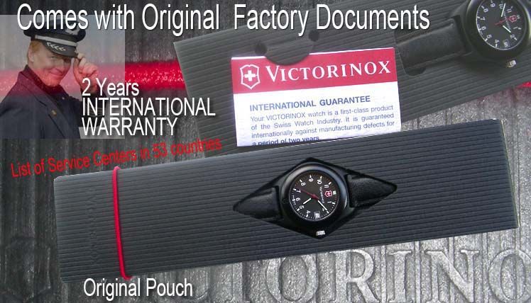 VICTORINOX, SWISS ARMY, JURA ALOX , 4.5143.3 LEATHERBAND BLACK with 