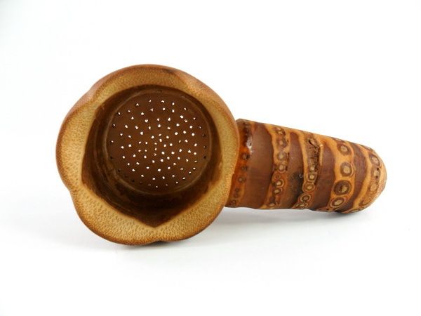 HL Bamboo Root Tea Strainer for Gongfu Tea  