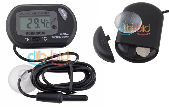 Digital Waterproof Aquarium Fish Tank LCD Thermometer  