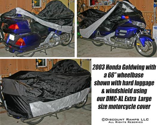 DELUXE MOTORCYCLE COVER Harley WATERPROOF COVERS (XL)  