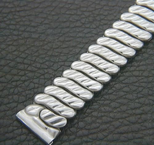 NOS 16mm 40s/WWII era/Vintage SS Watch Band  