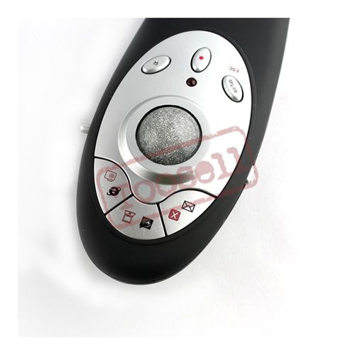 Wireless USB Trackball Remote Presentation Pointer US New  