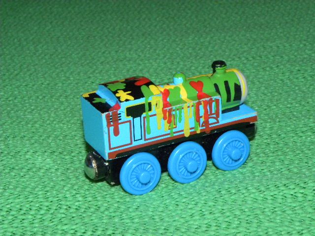   compatible with Thomas, ELC, Brio and most other wooden railway sets